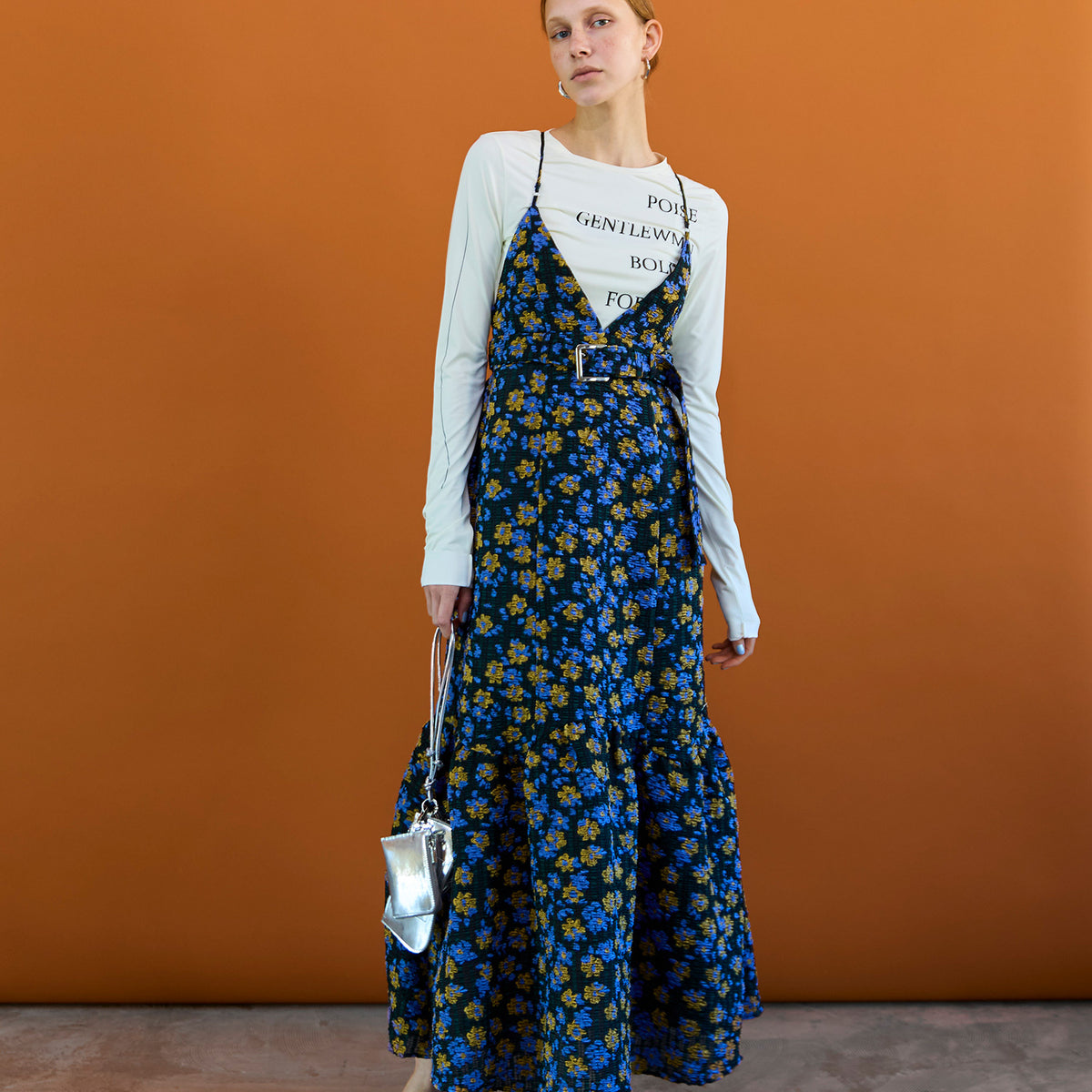 26SPRING PRE-ORDER】Jacquard Camisole One-Piece