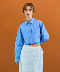 【26SPRING PRE-ORDER】2Way Sleeve Short Shirt