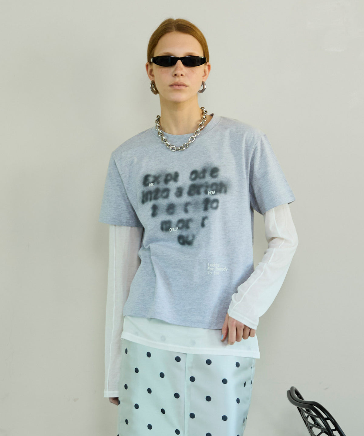 【26SPRING PRE-ORDER】Open Heart Layered T-Shirt