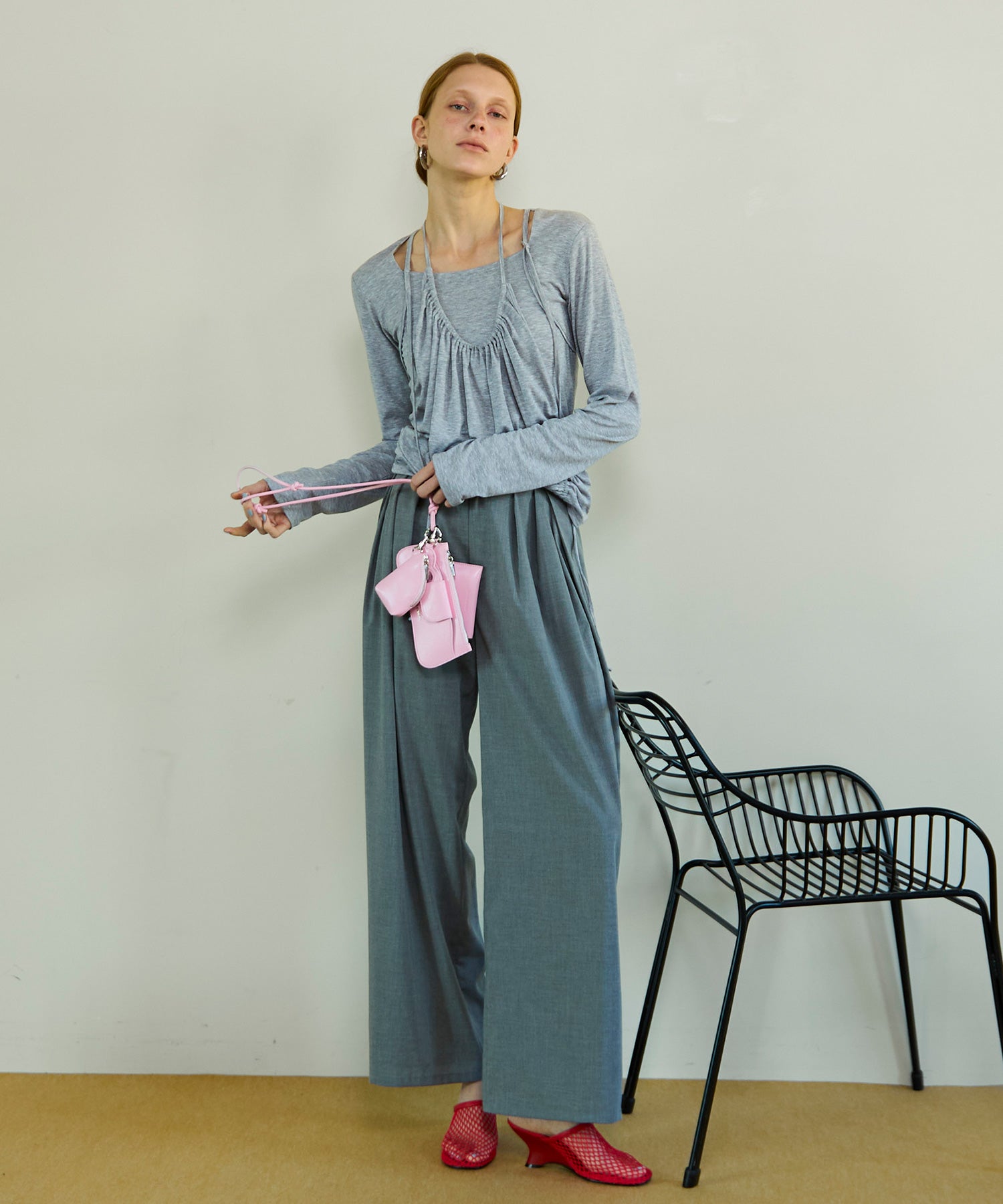 【26SPRING PRE-ORDER】Halter Neck Layered Tops