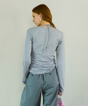 【26SPRING PRE-ORDER】Halter Neck Layered Tops