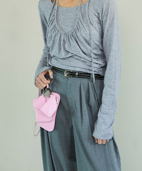 【26SPRING PRE-ORDER】Studded Thin Belt