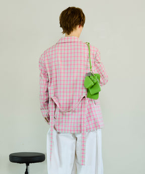 【26SPRING PRE-ORDER】Multi-Way Check Jacket
