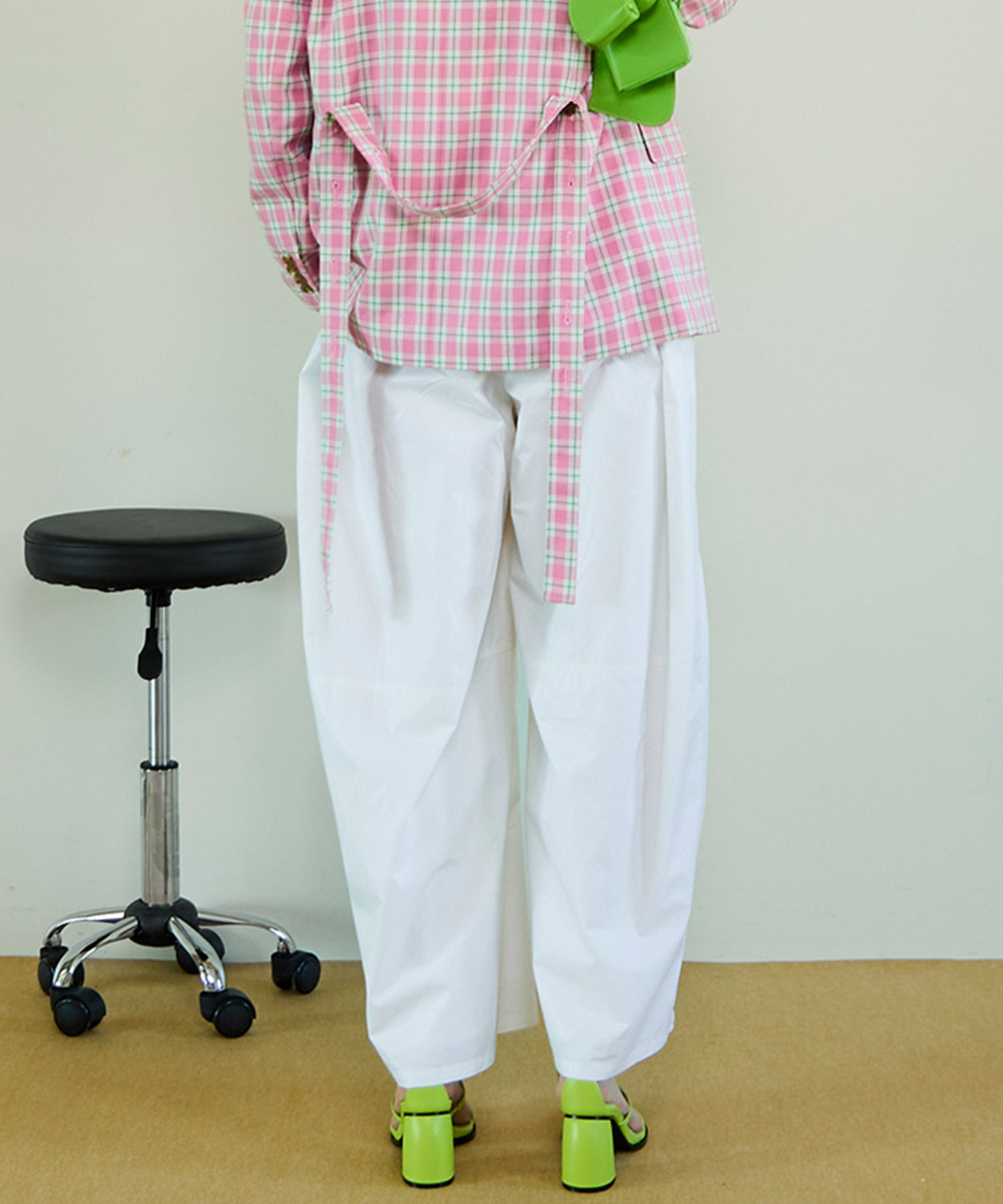 【26SPRING PRE-ORDER】Plump Heel Nude Sandals