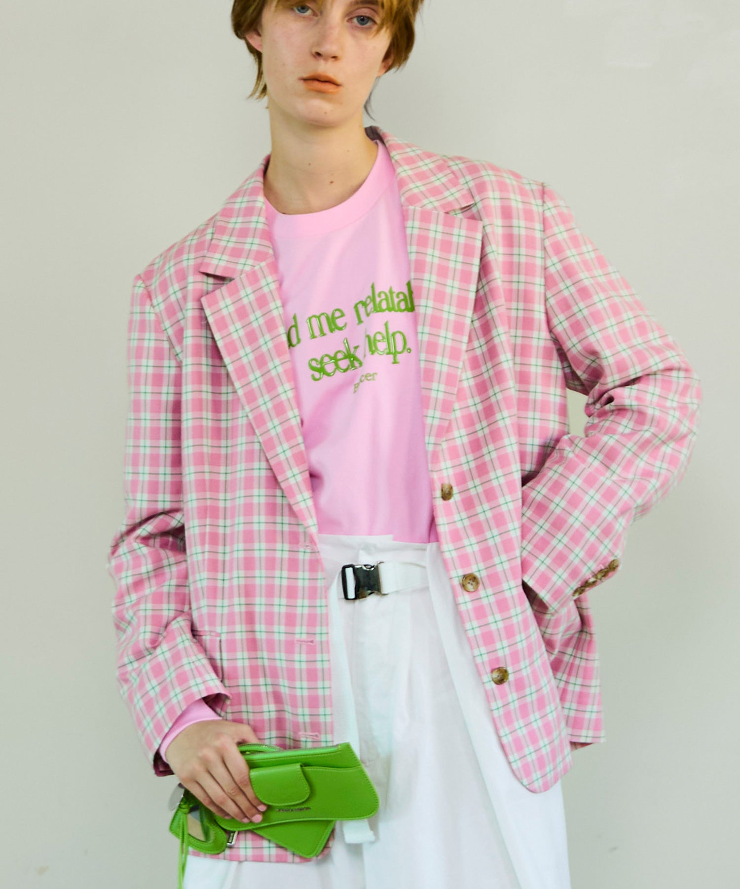 【26SPRING PRE-ORDER】Multi-Way Check Jacket