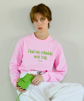 【26SPRING PRE-ORDER】Find Me Long T-Shirt
