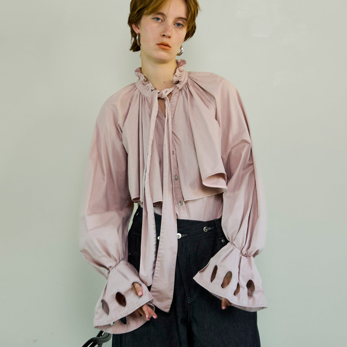 【新品】Ruffle Shirt Bodysuit MAISON SPECIAL Ruffle Shirt Bodysuit
