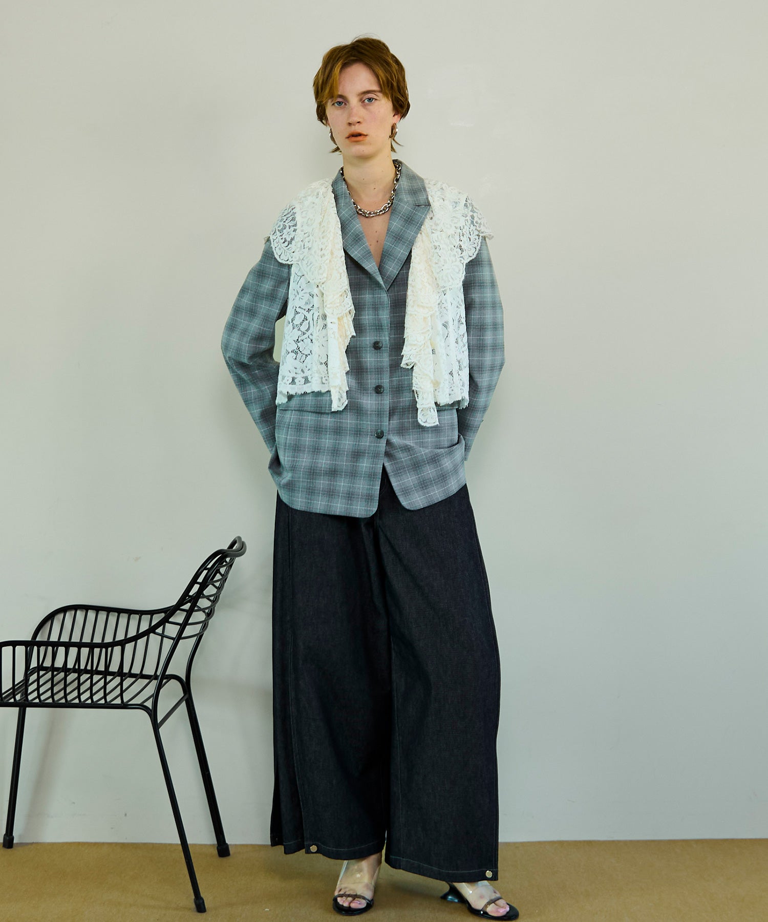 【26SPRING PRE-ORDER】Side-Tuck Cocoon Denim Pants