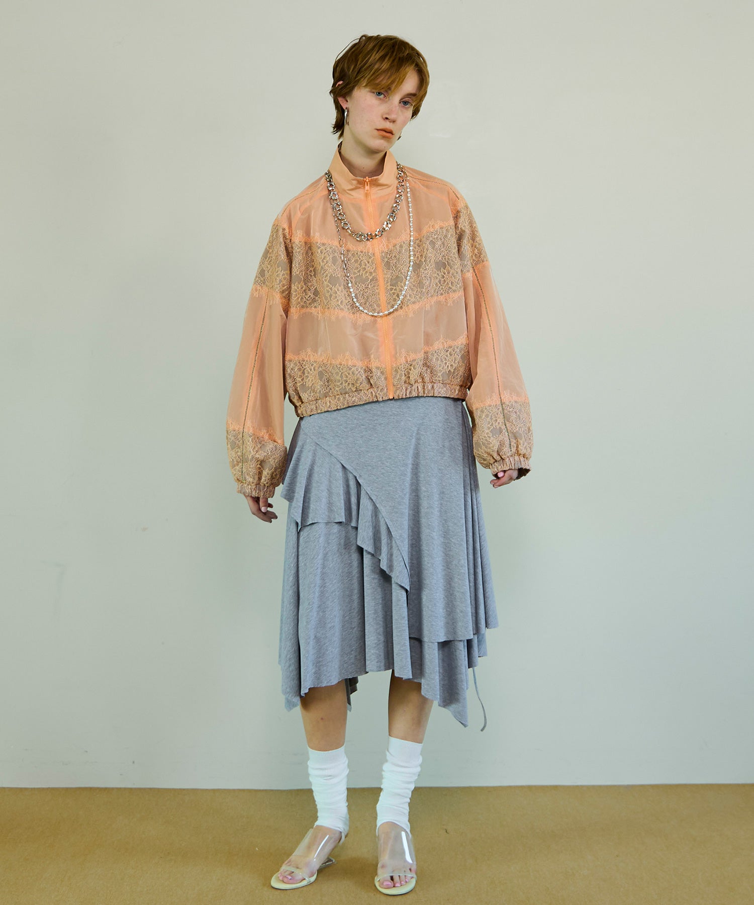 [26SPRING PRE-ORDER] 2WAY 레이스 블라우스