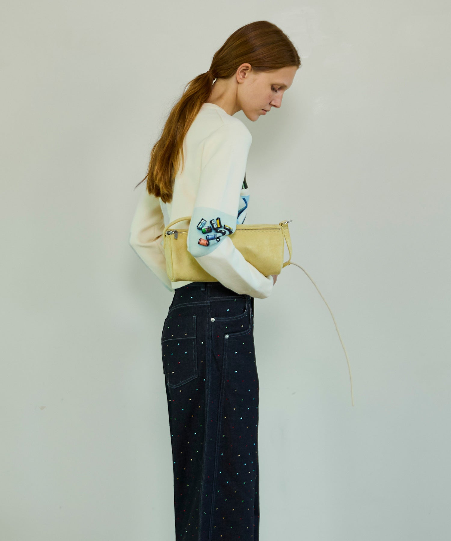 【26SPRING PRE-ORDER】Photo Collage Compact Knit Cardigan