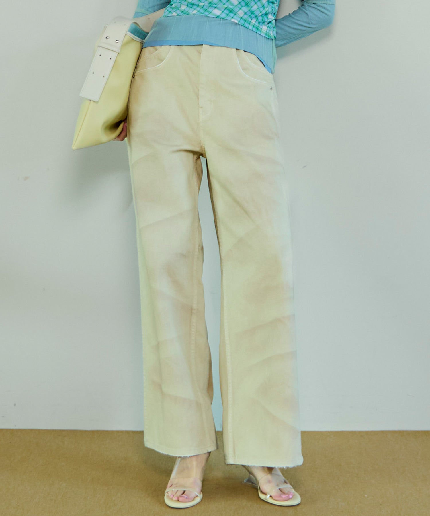 【26SPRING PRE-ORDER】Double Pocket Mud Denim