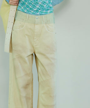 【26SPRING PRE-ORDER】Double Pocket Mud Denim