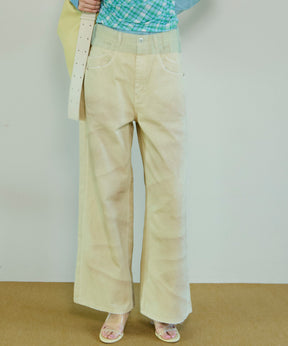 【26SPRING PRE-ORDER】Double Pocket Mud Denim