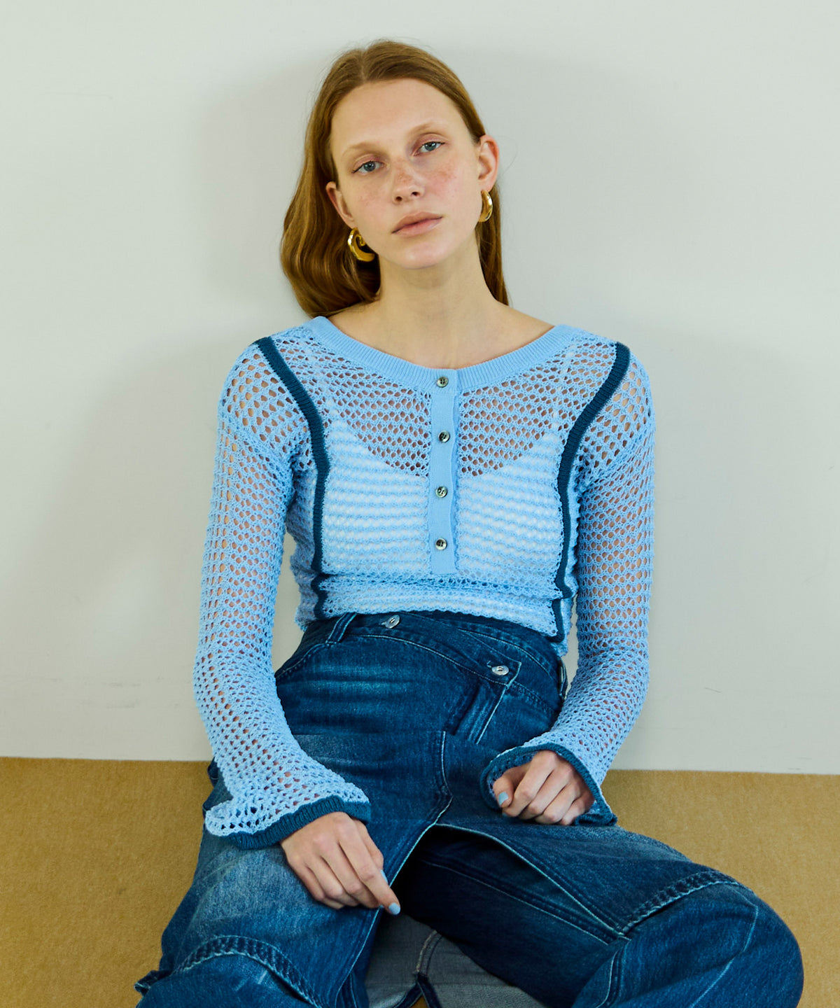 【26SPRING PRE-ORDER】Crochet-Like Bodysuit