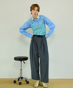 【26SPRING PRE-ORDER】2Way Sleeve Short Shirt