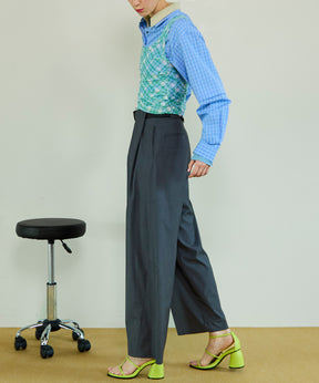 [26SPRING PRE-ORDER]Tunnel Loop Belt Set Pants