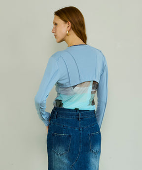 【26SPRING PRE-ORDER】Piercing Ring Short Bolero