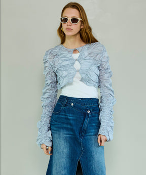 【26SPRING PRE-ORDER】Random Charring Bolero