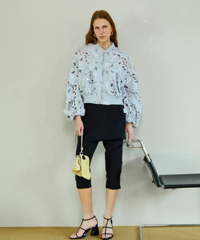 【26SPRING PRE-ORDER】Mini Skirt Layer Capri Pants