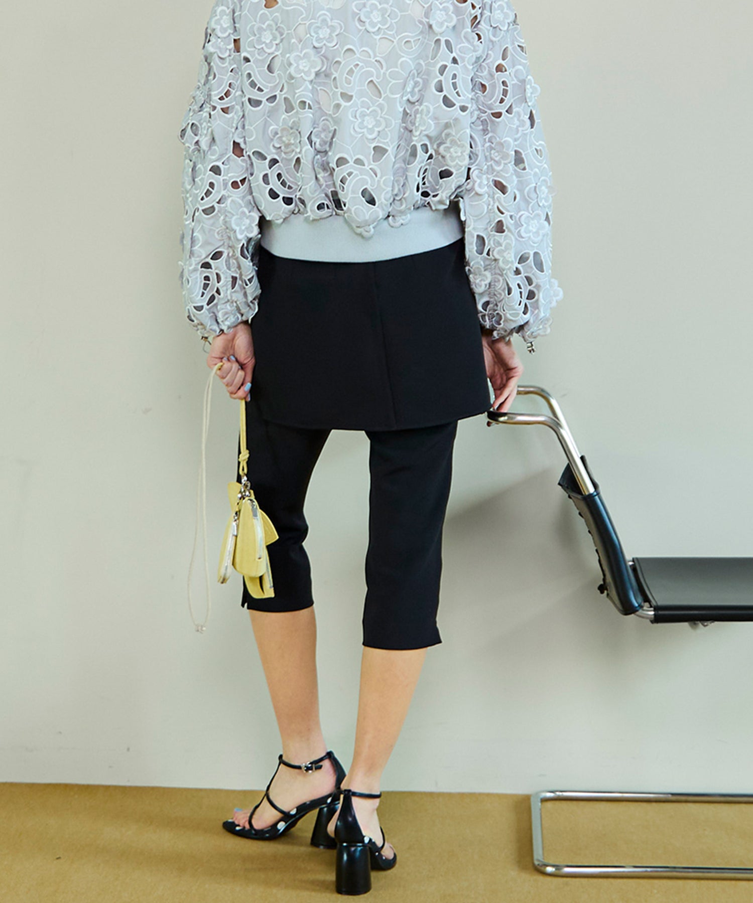 【26SPRING PRE-ORDER】Plump Heel Nude Sandals