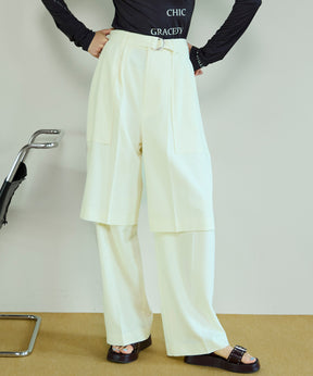 【26SPRING PRE-ORDER】Slice Knee Work Pants