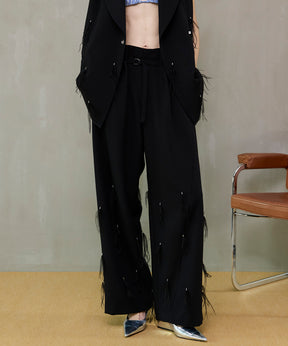 【26SPRING PRE-ORDER】Feather Tuck Pants