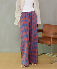 【26SPRING PRE-ORDER】Multi-Color Easy Check Pants