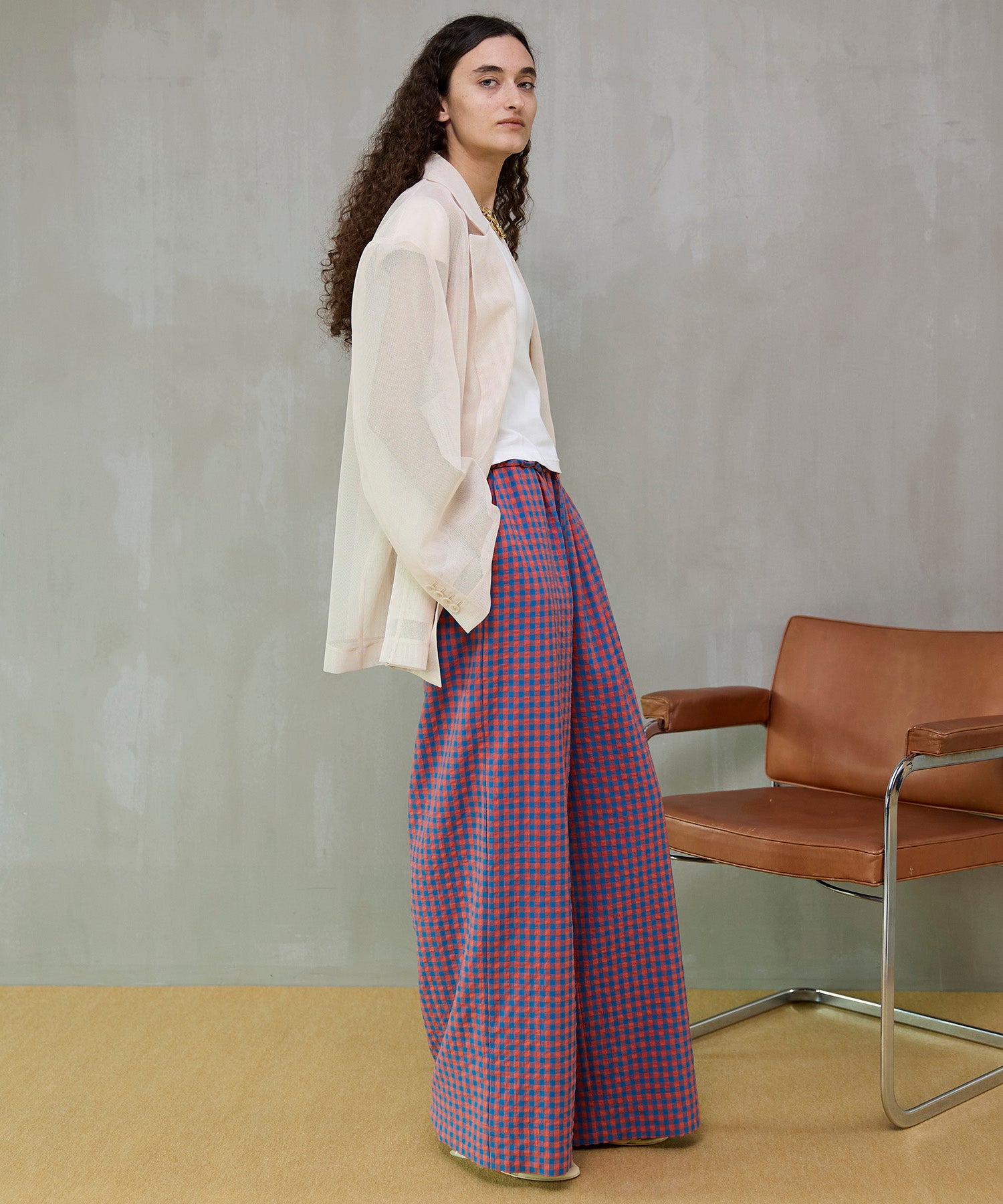 【26SPRING PRE-ORDER】Multi-Color Easy Check Pants