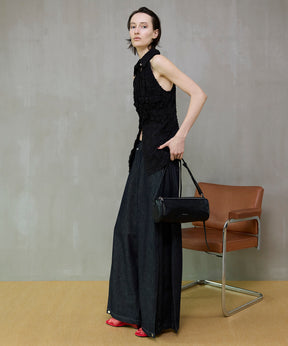 【26SPRING PRE-ORDER】Side-Tuck Cocoon Denim Pants