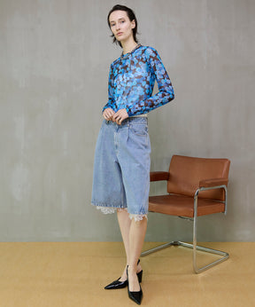 【26SPRING PRE-ORDER】Flower Print Tops