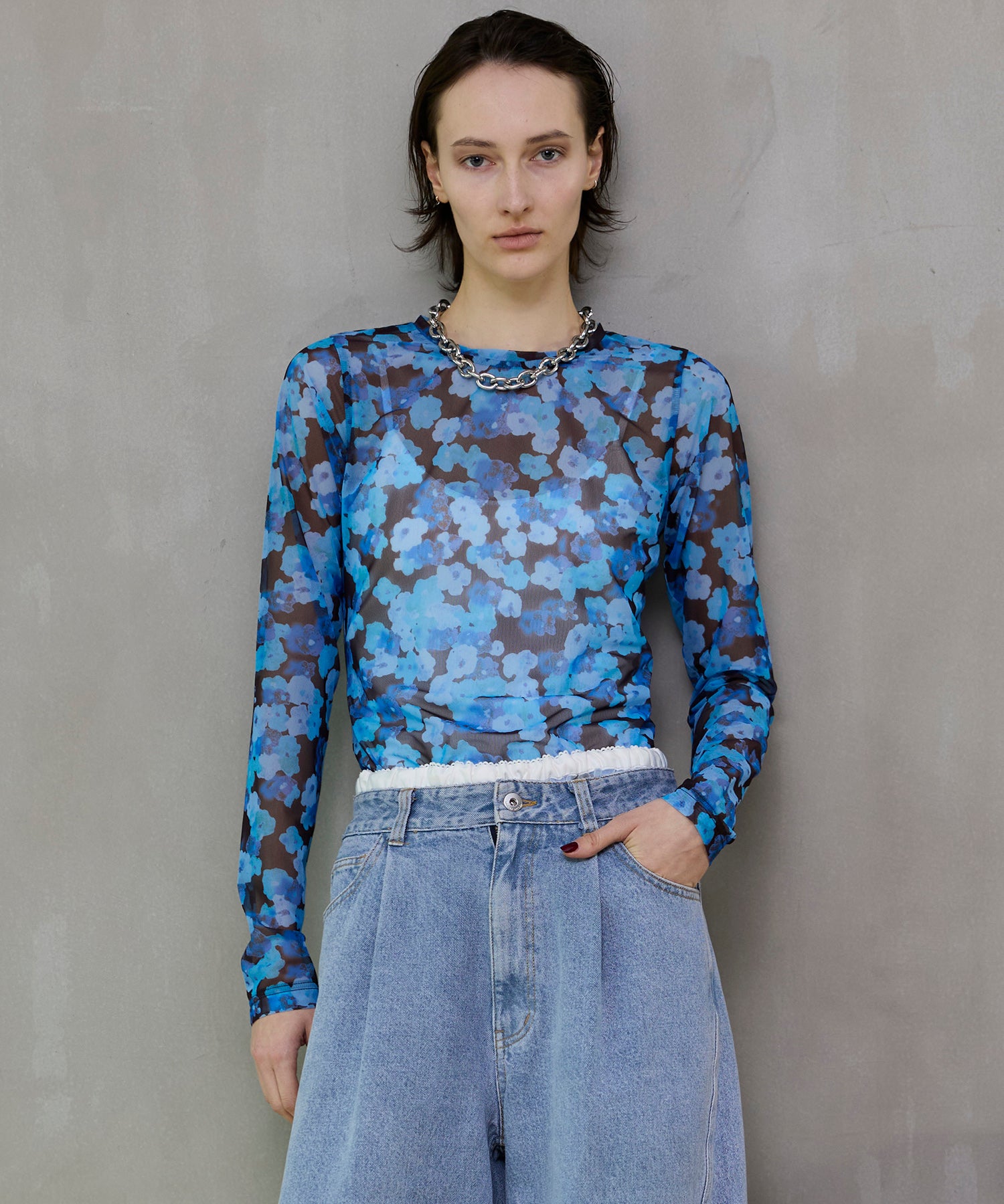 【26SPRING PRE-ORDER】Flower Print Tops