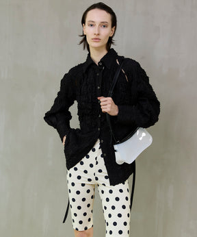 【26SPRING PRE-ORDER】Shirring Fabric Shape Shirt