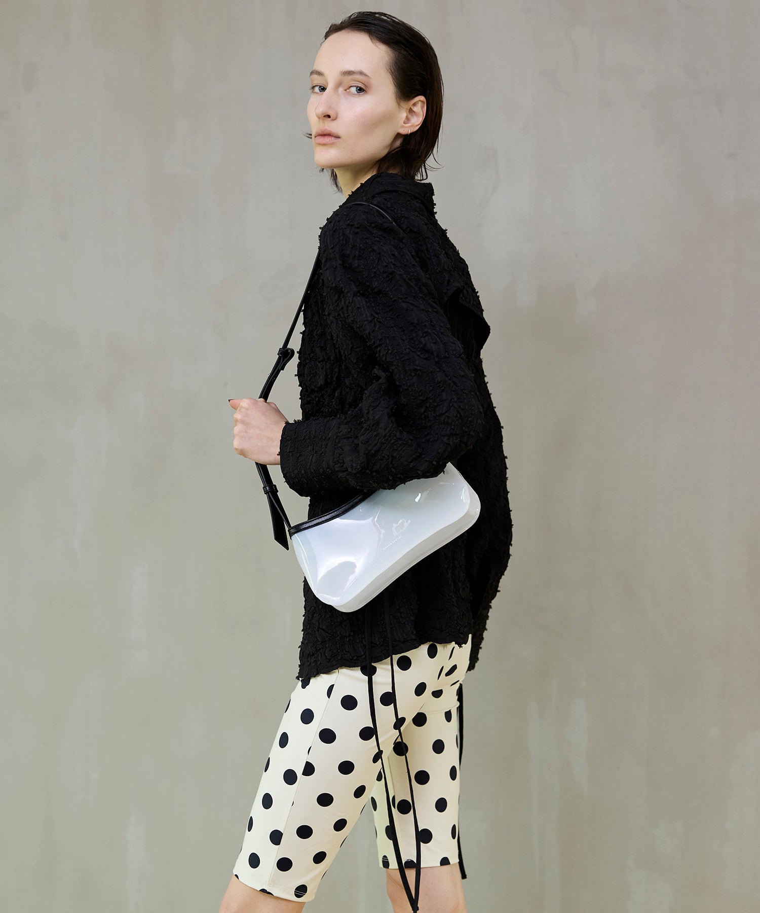 【26SPRING PRE-ORDER】Shirring Fabric Shape Shirt