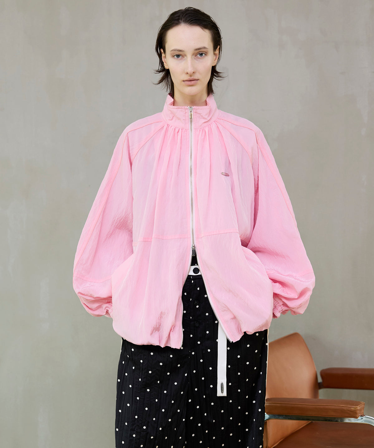 【26SPRING PRE-ORDER】Voluminous Balloon Blouson