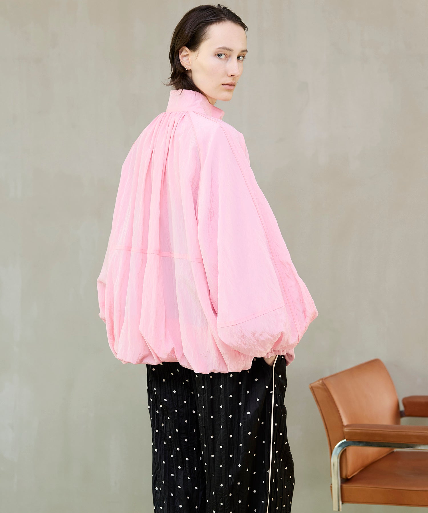 【26SPRING PRE-ORDER】Voluminous Balloon Blouson