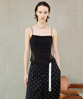 【26SPRING PRE-ORDER】Cup-in Side Sheer Bodysuit