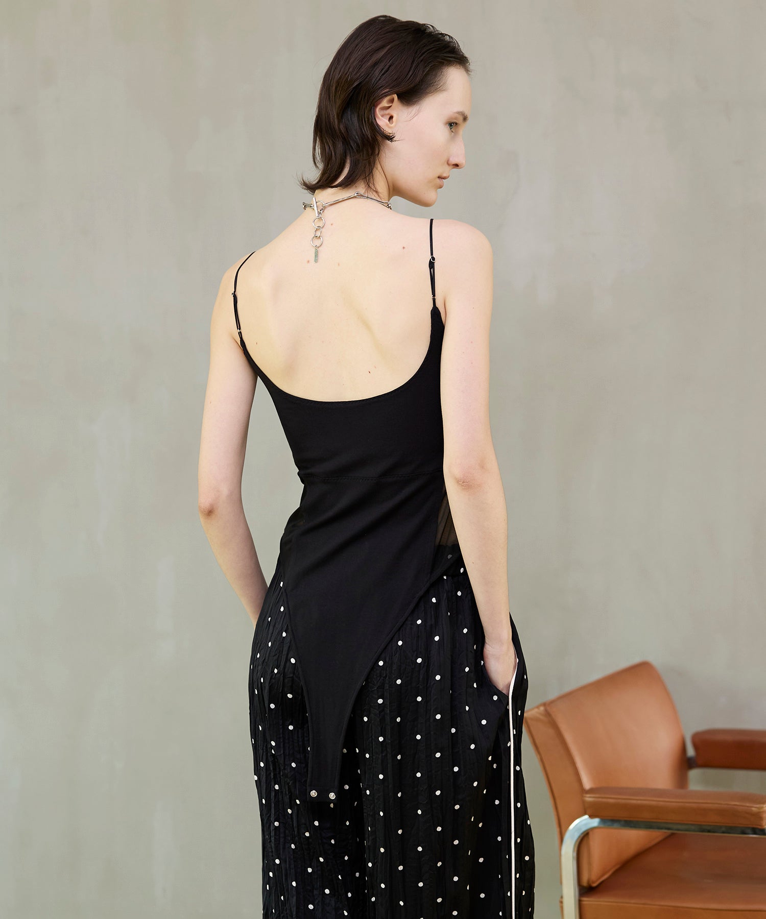 【26SPRING PRE-ORDER】Cup-in Side Sheer Bodysuit