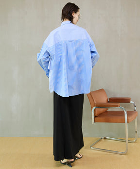 【26SPRING PRE-ORDER】Sewing Tack Maxi Skirt