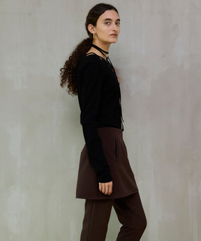 【26SPRING PRE-ORDER】Layered Rib Top