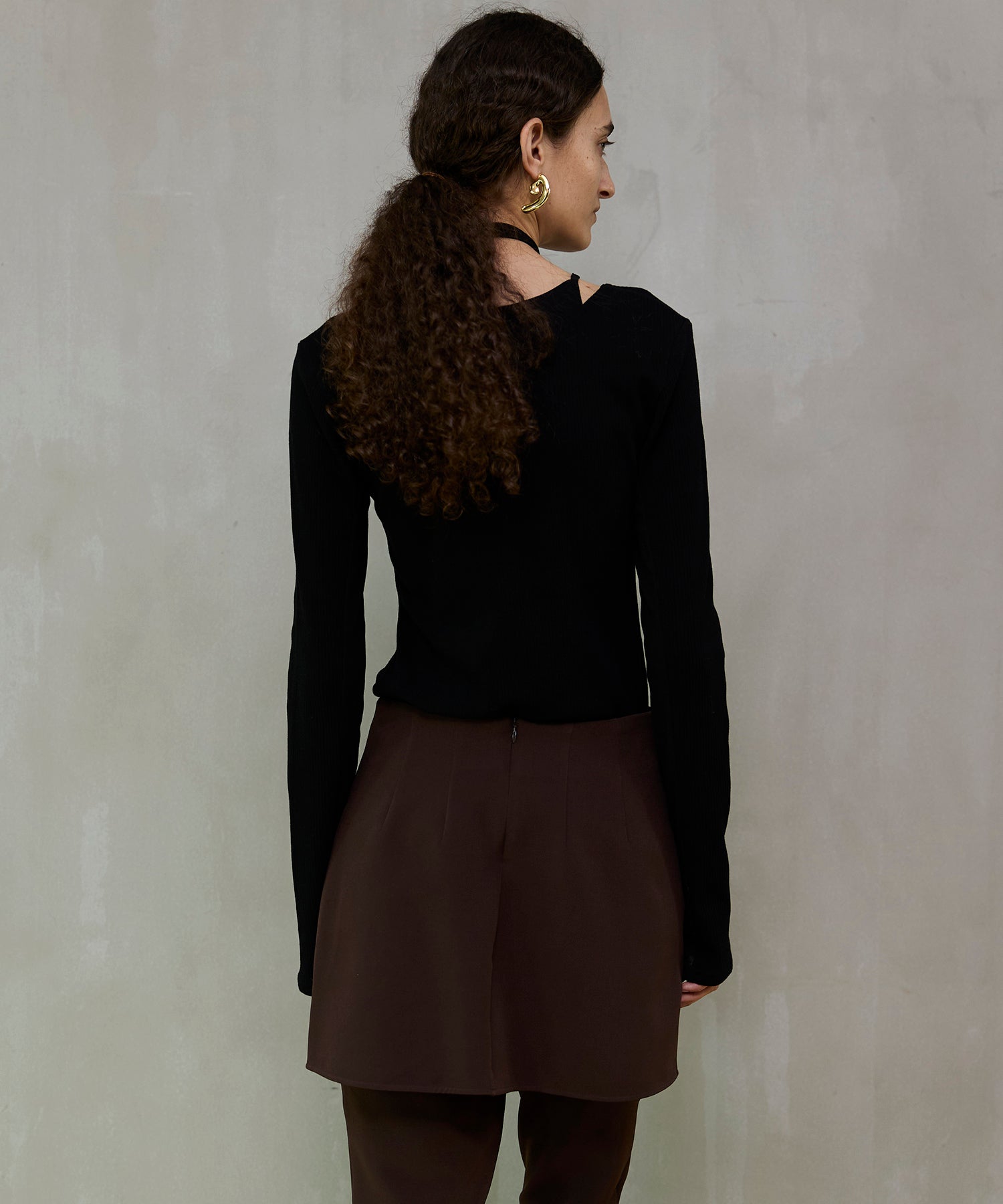 【26SPRING PRE-ORDER】Layered Rib Top