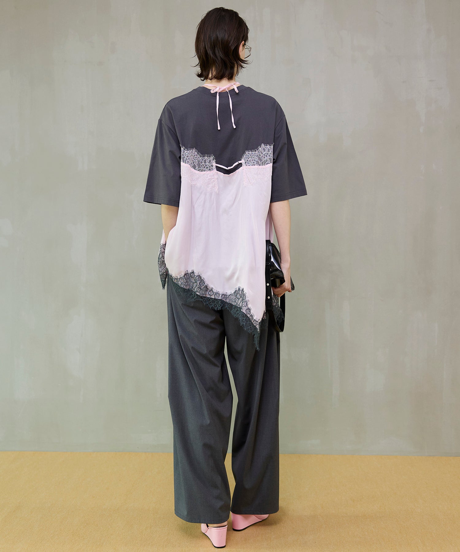 [26SPRING PRE-ORDER]Tunnel Loop Belt Set Pants