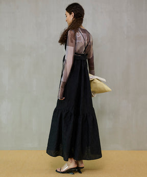 【26SPRING PRE-ORDER】Jacquard Camisole One-Piece