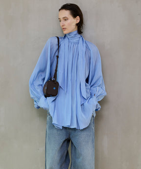 【26SPRING PRE-ORDER】V-neck voluminous blouse