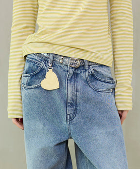 【26SPRING PRE-ORDER】Studded Thin Belt