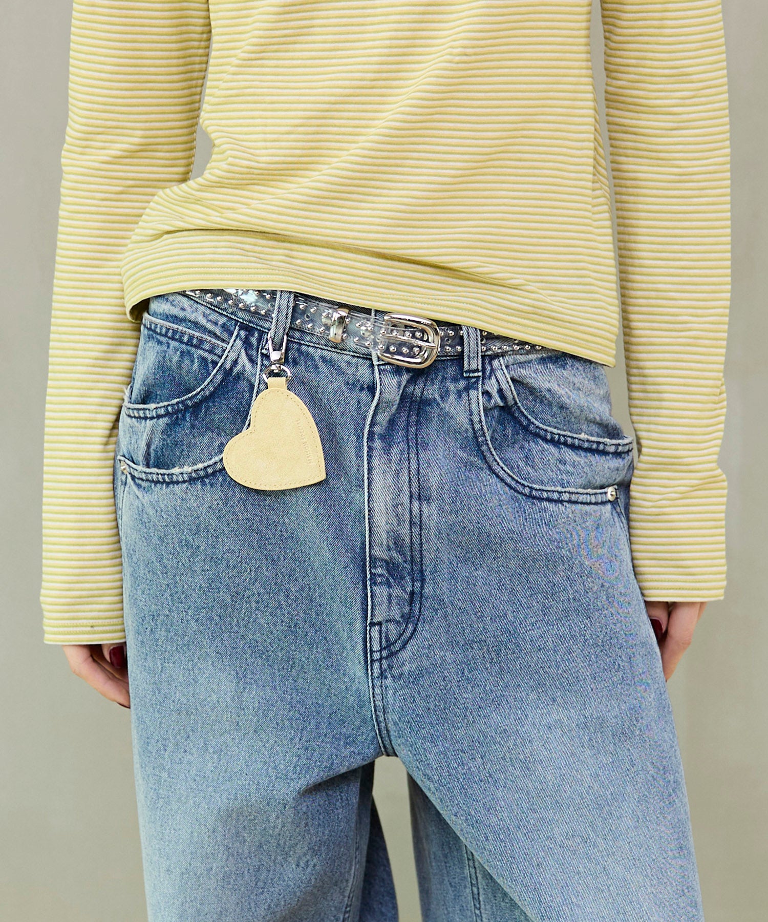 【26SPRING PRE-ORDER】Heart Mirror & Square Case Smartphone Holder