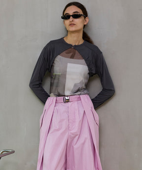 【26SPRING PRE-ORDER】Piercing Ring Short Bolero