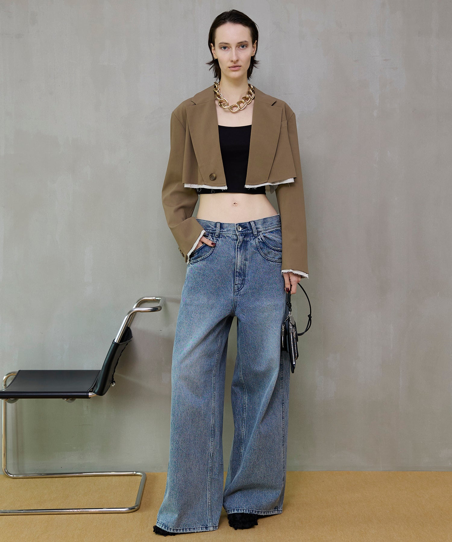 [26SPRING PRE-ORDER] 백튤 숏자켓