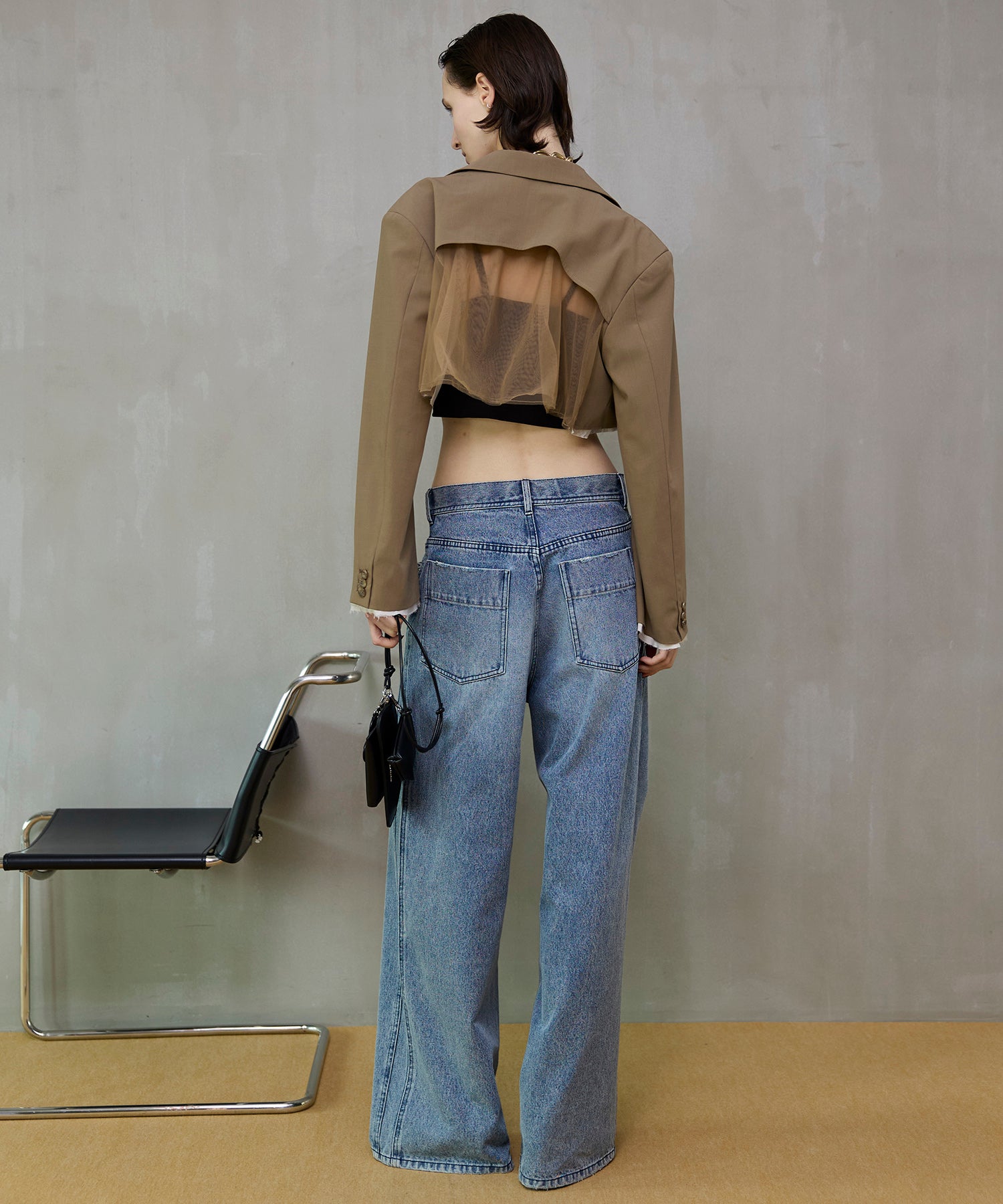 [26SPRING PRE-ORDER] 백튤 숏자켓