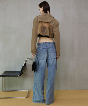 [26SPRING PRE-ORDER] 백튤 숏자켓