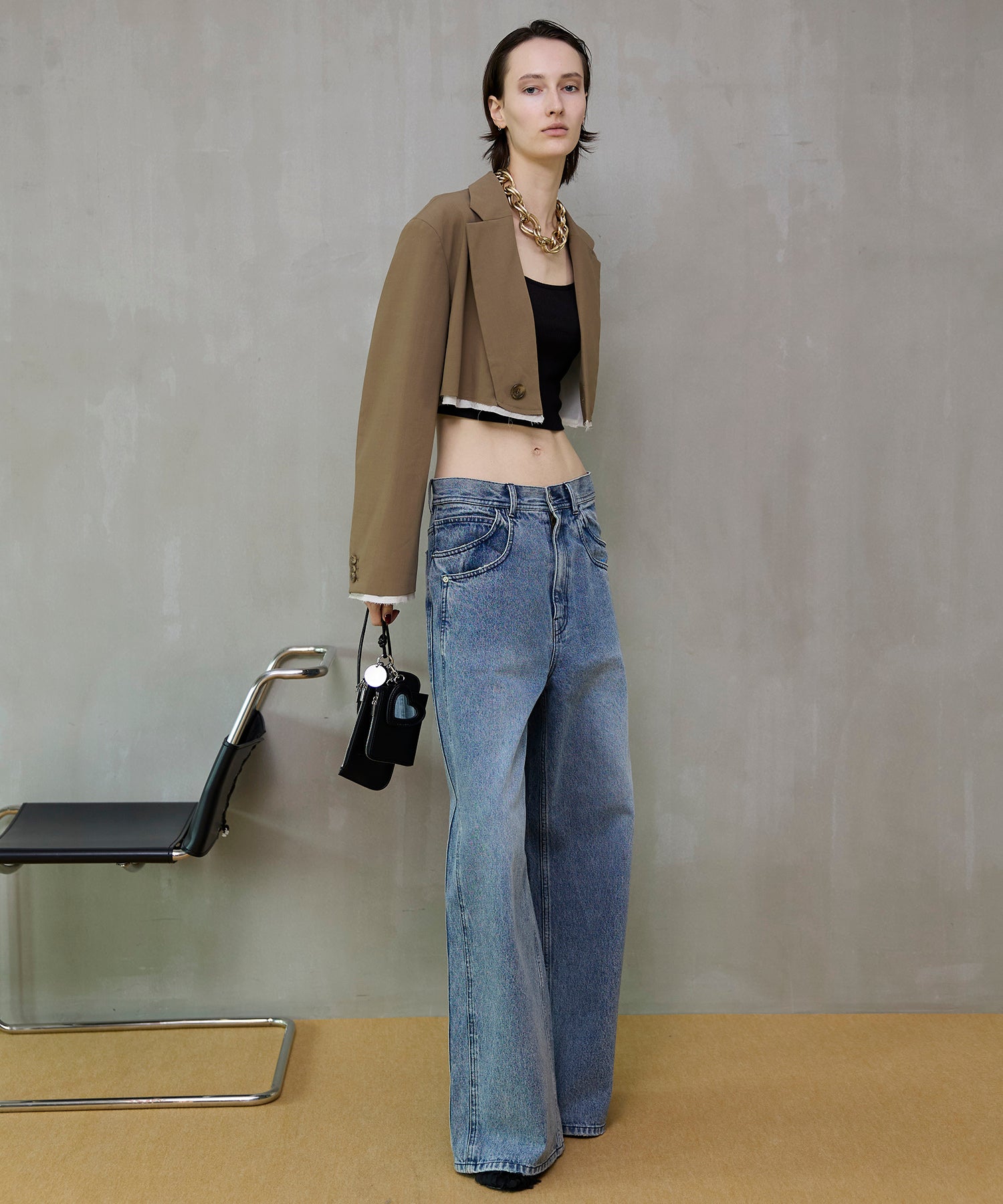 [26SPRING PRE-ORDER] 백튤 숏자켓